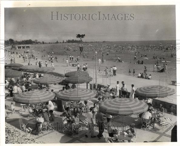 1962 Press Photo Metro Beach Huron Clinton mountain par - Historic Images