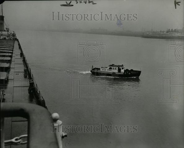 1952 Press Photo Mail Boats - Historic Images