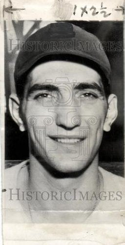 1947 Press Photo Ralph Branca Pitcher Baseball - Historic Images