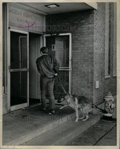 1973 Press Photo Michigan humane society - Historic Images