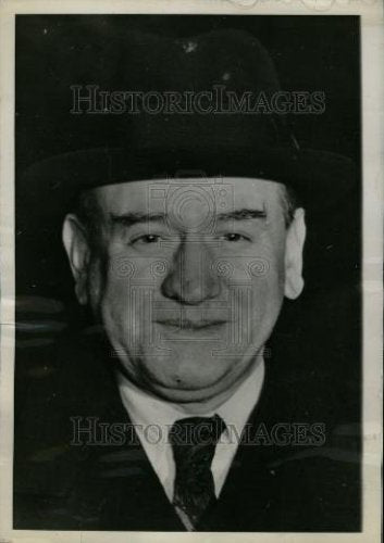 1938 Press Photo Edouard Daladier Premier France - Historic Images