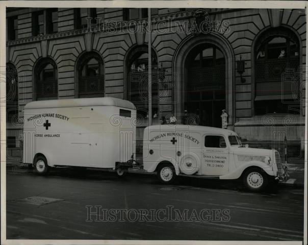 1938 Press Photo Michigan Humane Society - Historic Images