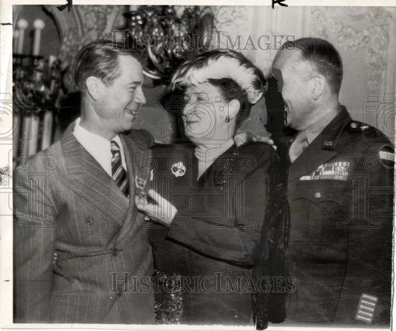 1945 Press Photo Joe E  Brown Actor Comedian - Historic Images