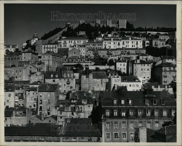 1977 Press Photo Lisbon city Portugal Tagus River - Historic Images