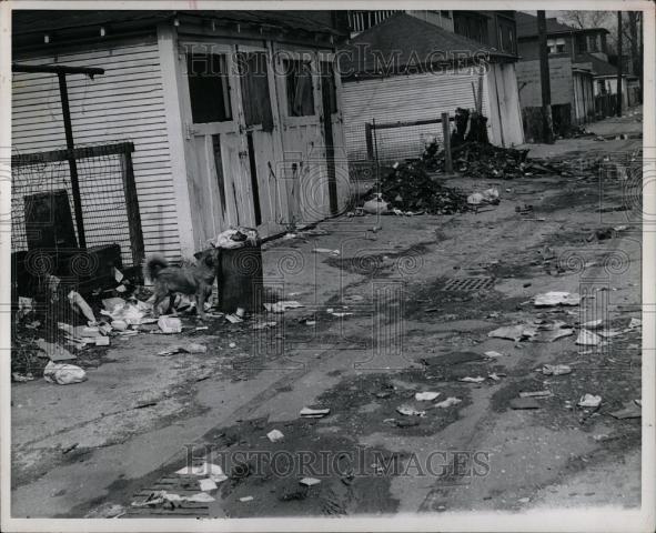 1964 Press Photo Continental Emerson cleanup problem - Historic Images