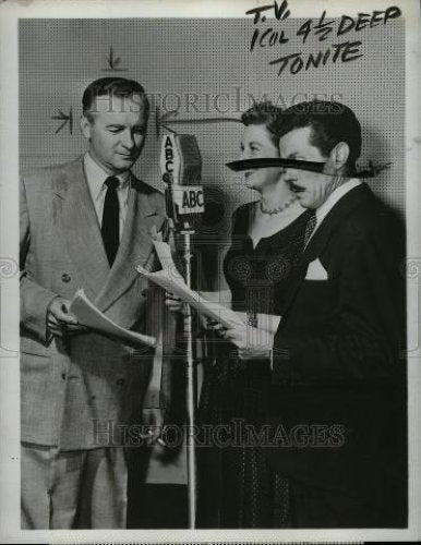 1953 Press Photo L Damon V Dwyer W Burke - Historic Images