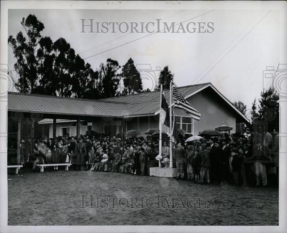 1963 Press Photo Michigan Chile village - Historic Images