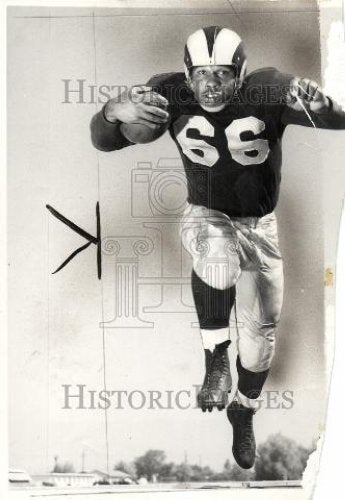 1950 Press Photo Dan Towler National Football League - Historic Images
