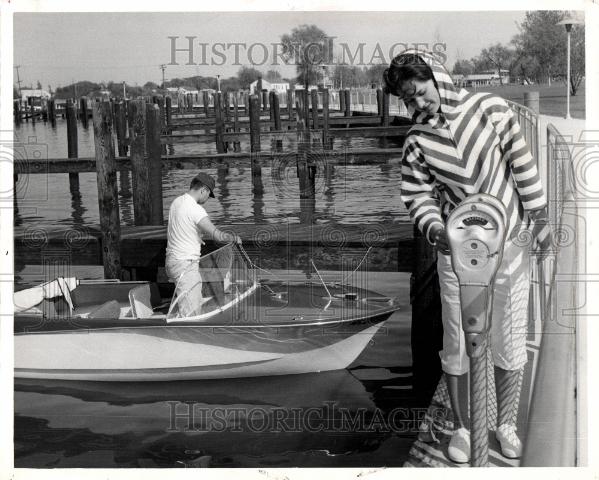 1960 Press Photo Metropolitan Beach - Historic Images