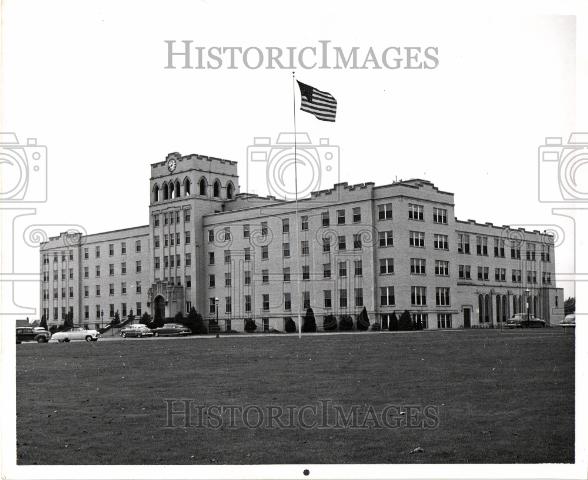 1951 Press Photo Mercy College University Detroit - Historic Images