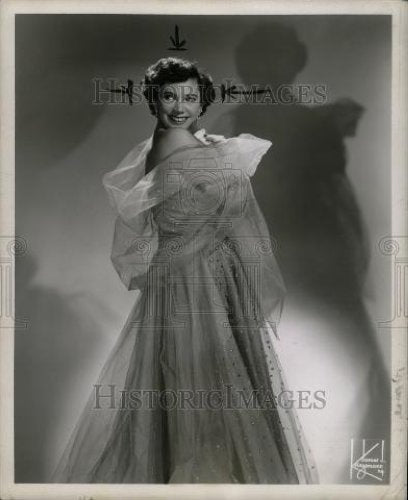 1952 Press Photo Diana Dale - Historic Images