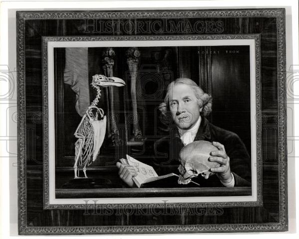 1928 Press Photo John Hunter Scottish Surgeon - Historic Images