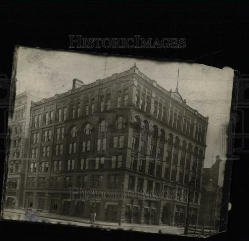 Press Photo Michigan Phone Company Building - Historic Images