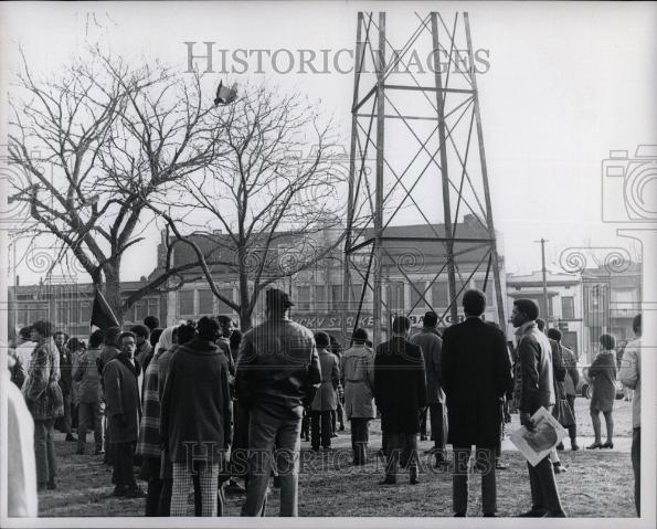 Press Photo Malcom X Day Human Rights Speaker May - Historic Images