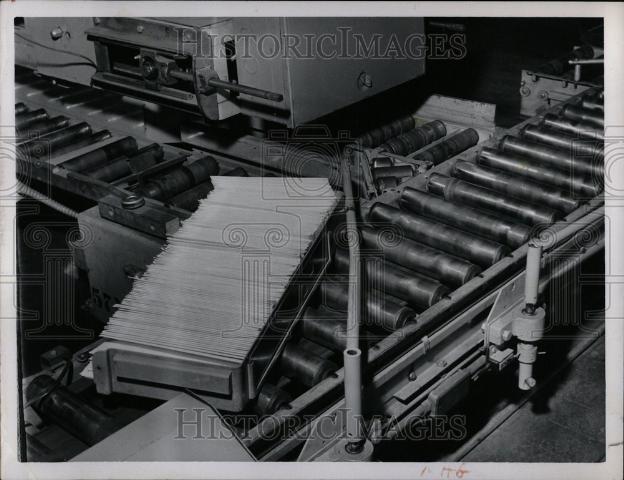 1959 Press Photo Detroit Post Office - Historic Images