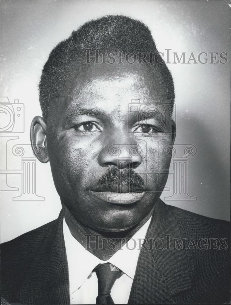 Press Photo W.Nkanza ,Zambia minister of education - Historic Images