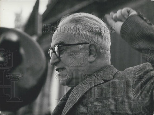 Press Photo Luigi Longo Secretary of Communist Party - Historic Images