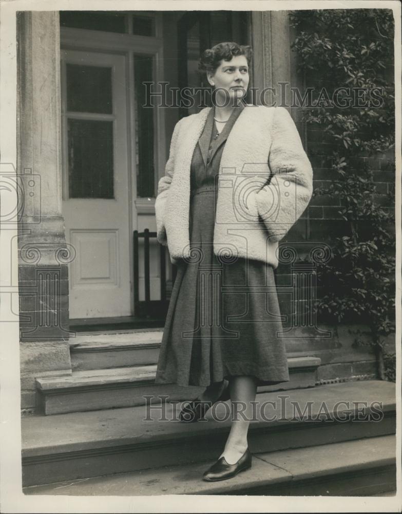 Press Photo Prison governor ,Mrs. Joanna Kelley - Historic Images