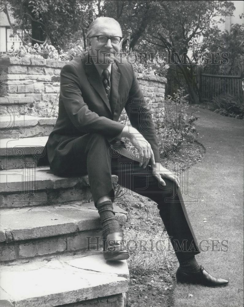 1974 Press Photo Labour MP for Woolwich East,,Mr. Christopher Mayhew - Historic Images