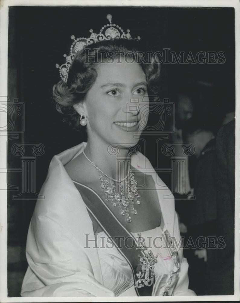 1959 Press Photo Princess Margaret Guildhall London Battle Minden Celebration - Historic Images