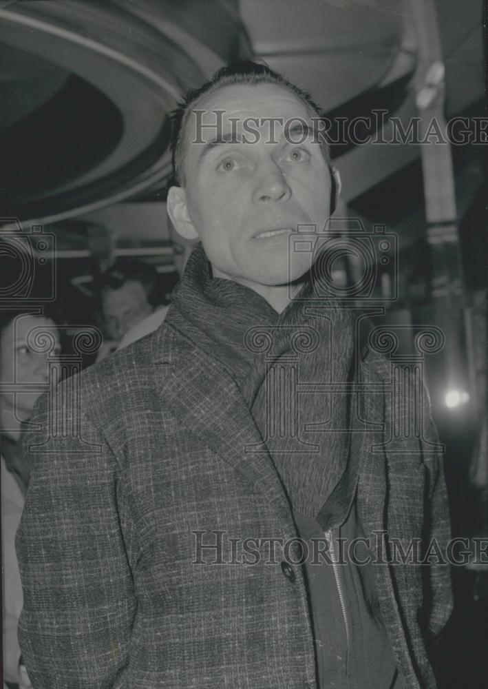 1960 Press Photo Eric son of Roland Peugeot of French car manufacturer - Historic Images