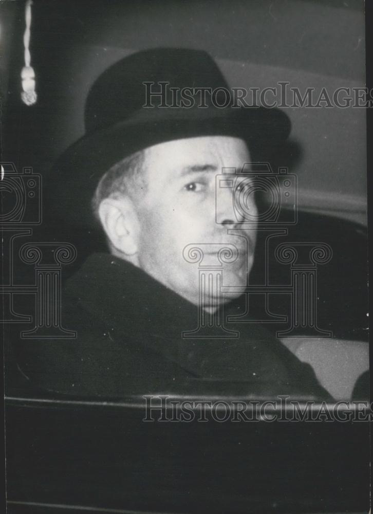 1955 Press Photo Antoine Pinay of France - Historic Images