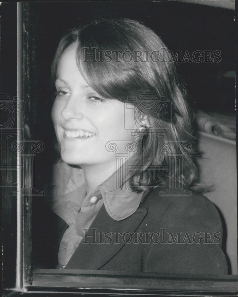 1973 Press Photo Lady Wellesley Arrives From Spain Heathrow - Historic Images