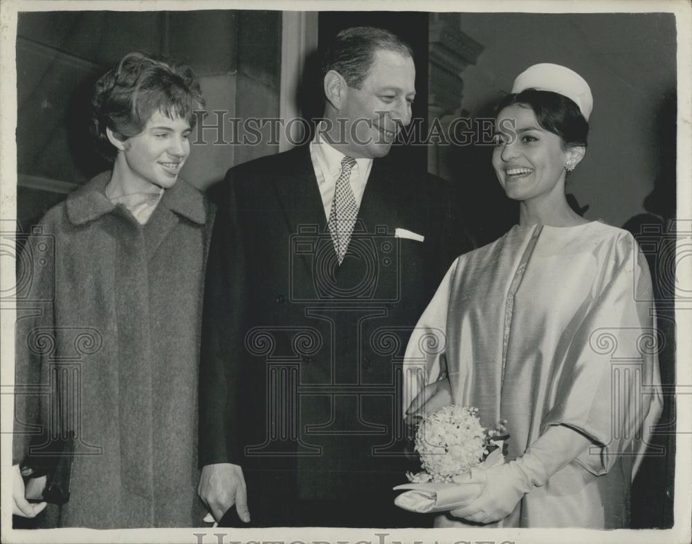 1962 Press Photo Iraqi heiress Mrs Diane Zilkha - Historic Images