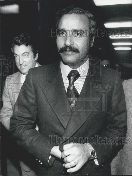 1976 Press Photo Abdulla Saudi Chairman of the Libyan Arab Foreign Bank - Historic Images