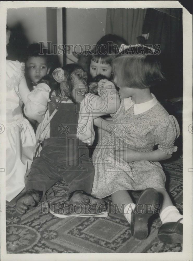 1959 Press Photo Luncheon for the National Pets Club of Great Britain - Historic Images