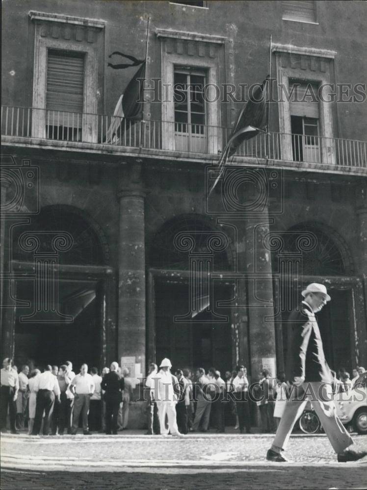 1964 Press Photo Communist Leader head office in Italy, - Historic Images