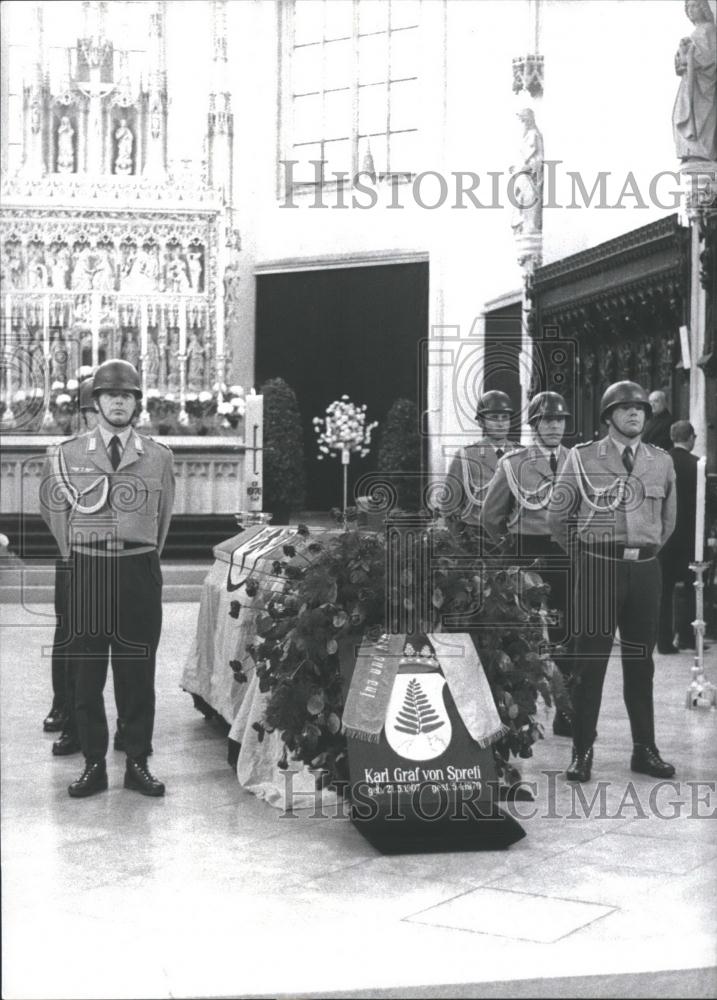 1970 Press Photo German Embassador Count Karl of Spreti - Historic Images