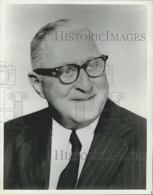 Press Photo New York Industrialist & Philanthropist Jesse Hartman - Historic Images