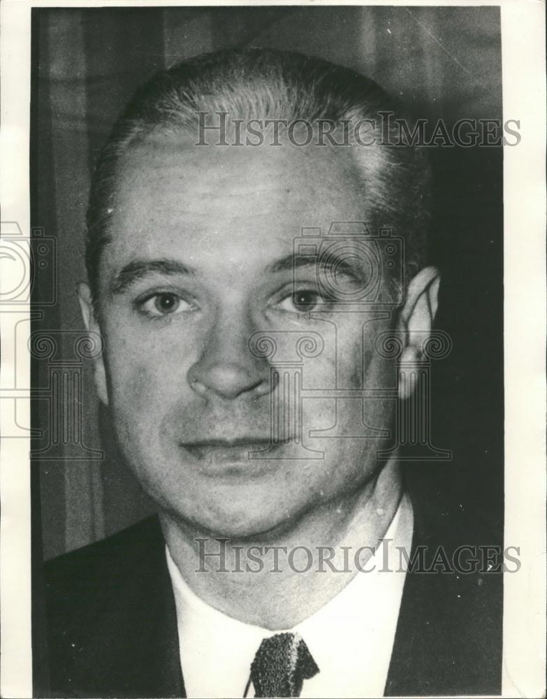 1968 Press Photo French Minister of State,M. Roger Frey - Historic Images