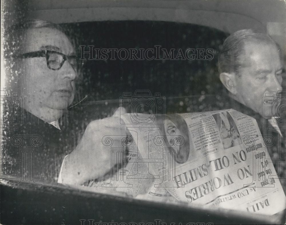 1966 Press Photo Mr. George Brown the foreign Secretary - Historic Images