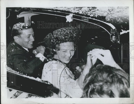 Press Photo Princess Beatrix Netherlands wedding Mr. Claus Von Amsberg - Historic Images