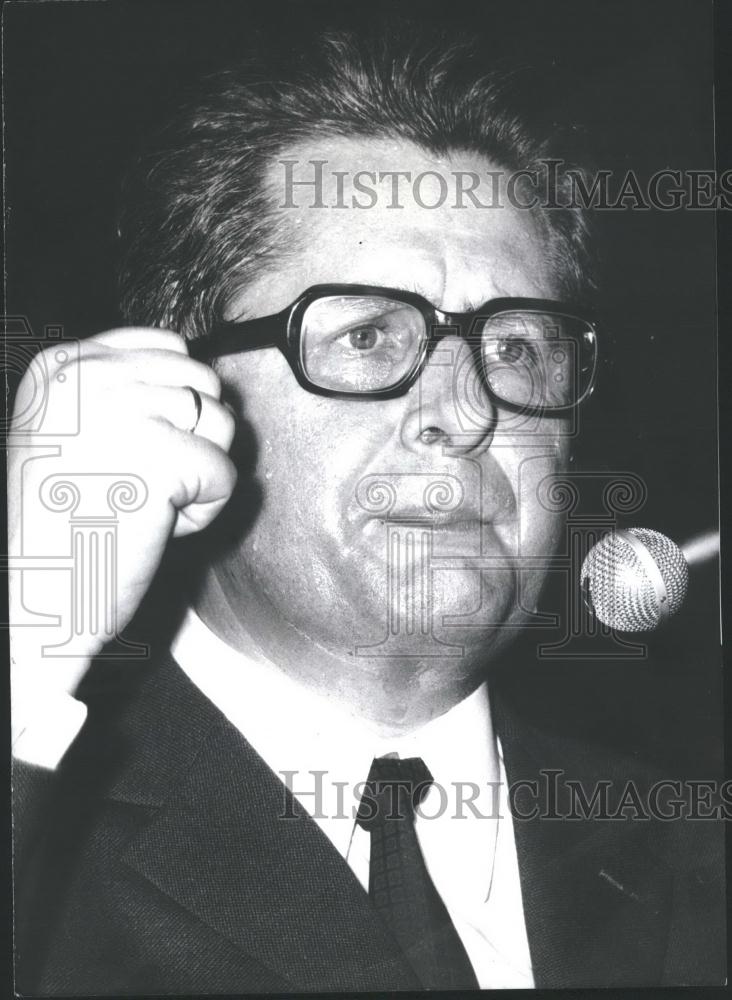 Press Photo Lord Mayor from Munich, Dr. Vogel - Historic Images