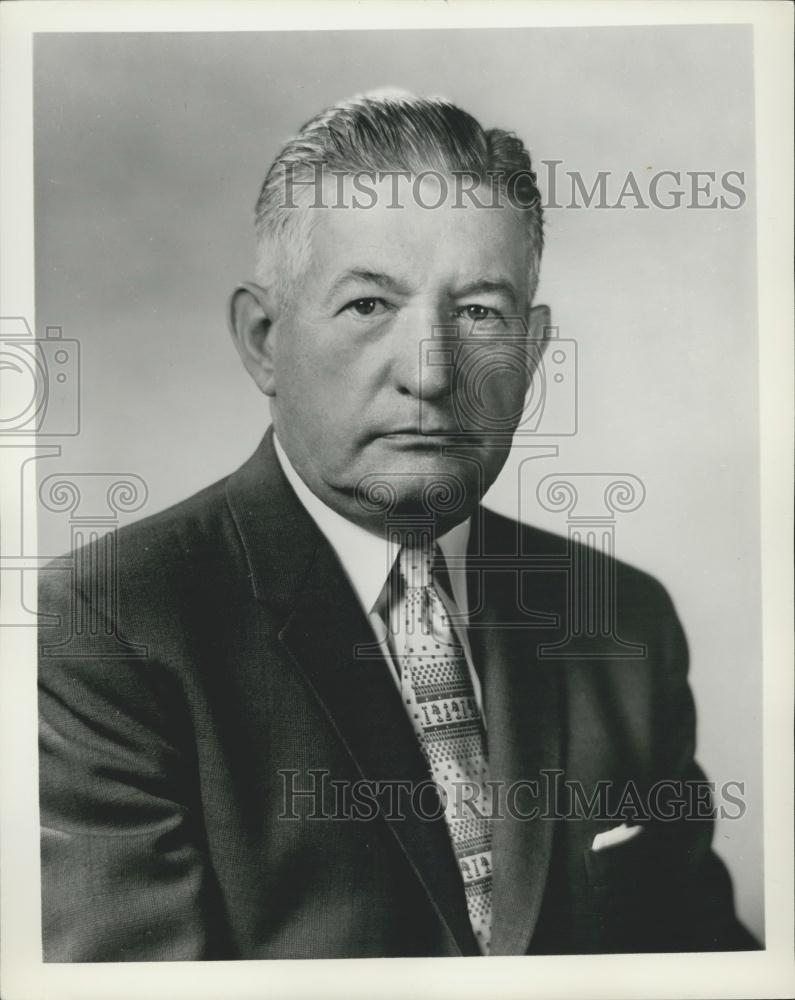 Press Photo Lloyd Harvey Manager Pittsburgh Trade Development Office - Historic Images