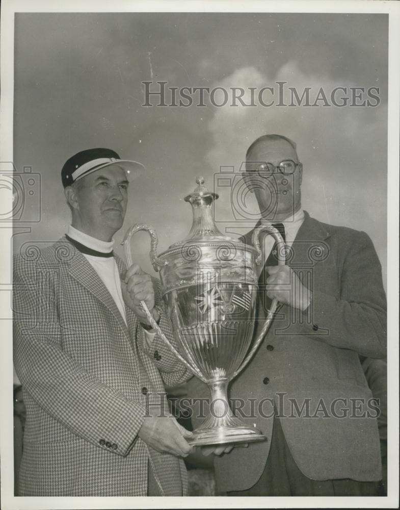 Press Photo Anglo-American Vintage Car Rally Trophy Royal Automobile Club - Historic Images