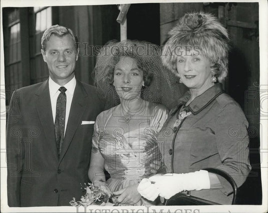 Press Photo Britain's "Mr. Beefcake" Marries Daughter of Playwright - Historic Images