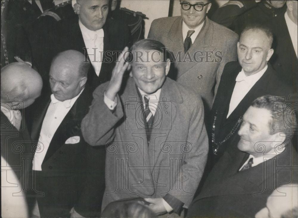 1953 Press Photo M. Rene Coty elected President of The French Republic - Historic Images