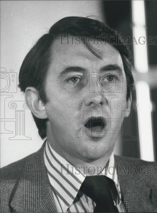 1979 Press Photo David Steel, Liberal Leader, Speaking - Historic Images
