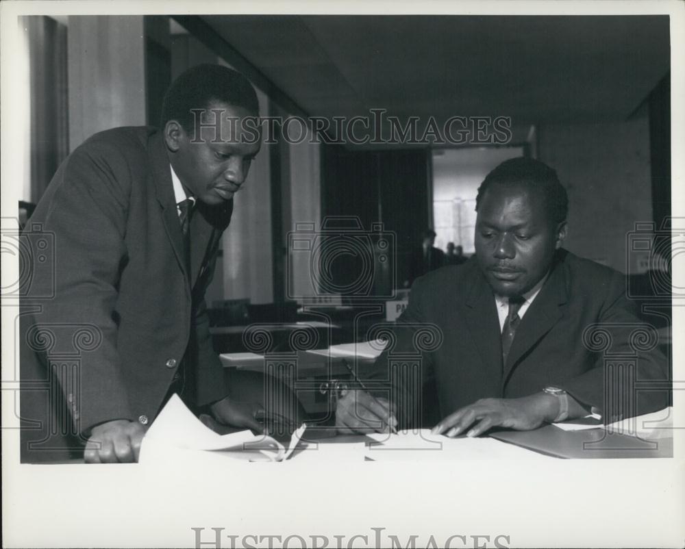 1964 Press Photo United Nations Conference on Trade and Development - Historic Images