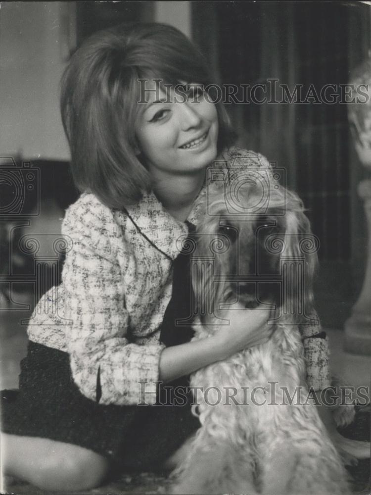 1963 Press Photo Alida Chelli To appear In Goodnight In Bettina - Historic Images