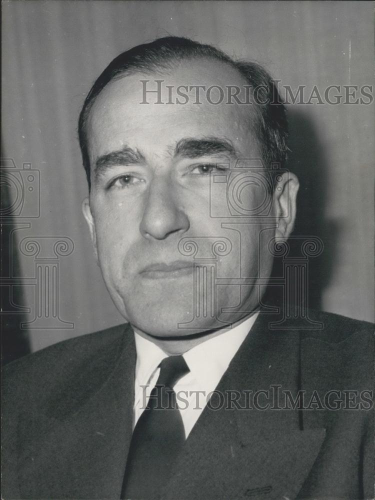 Press Photo Mr. Donnedieu de Vabres,General Secretary of French Government - Historic Images