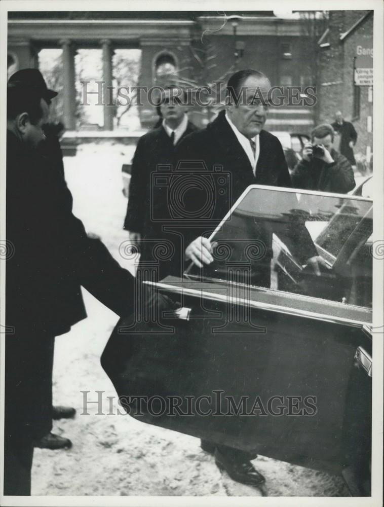 Press Photo USA Vice President Hubert Humphrey - Historic Images