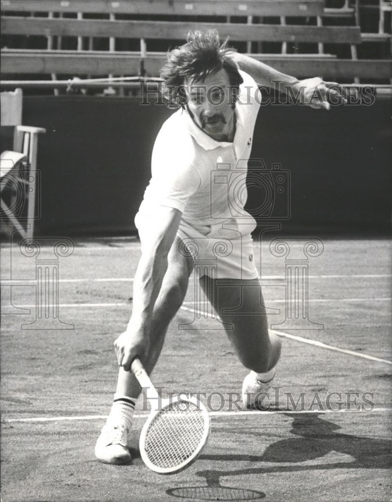 1971 Press Photo Stanley Matthews, London Hard Court Championships - Historic Images