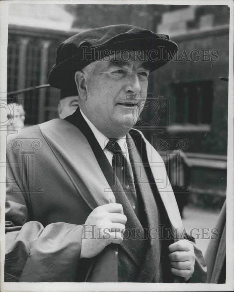1959 Press Photo Australian Prime Minister,R.G. Menzies ,at Oxford University - Historic Images