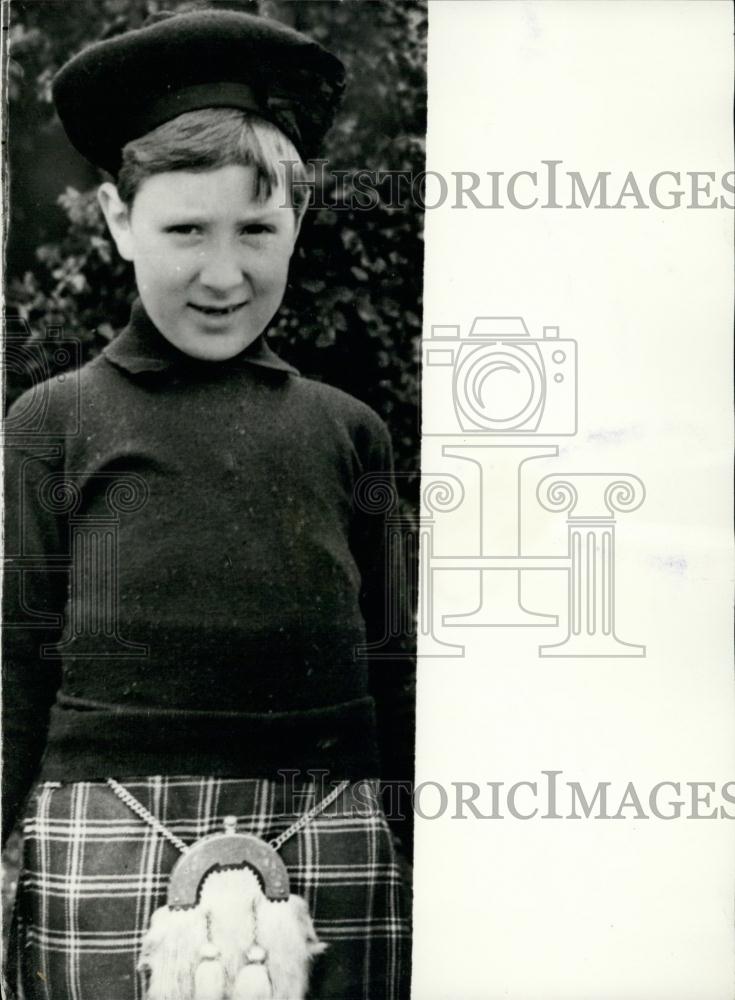1958 Press Photo Sir Somerled MacDonald son new Baronet Ian Geoffrey Bosville - Historic Images