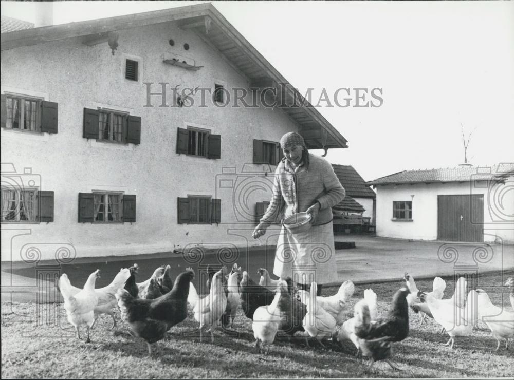 Press Photo Katherina Hilpert Celebrates 50 Years As Handmaid - Historic Images